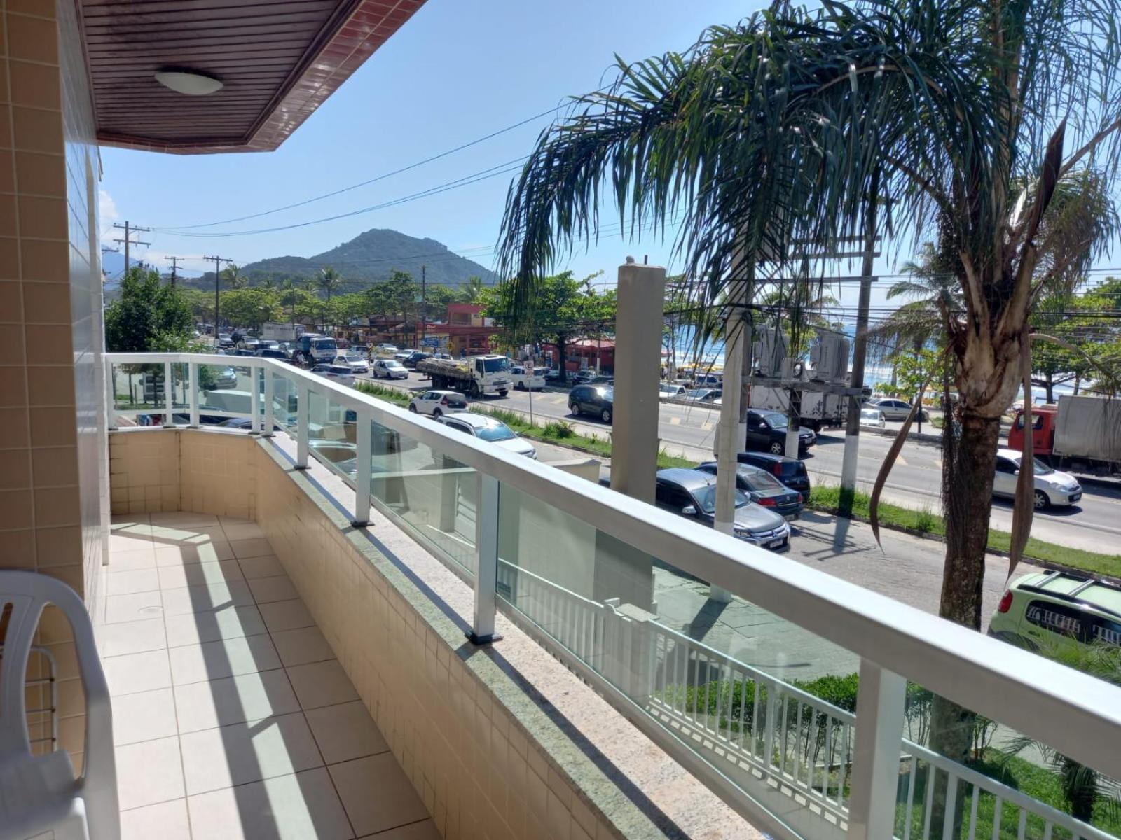 Apartamento de Frente para o Mar Ubatuba Bagian luar foto