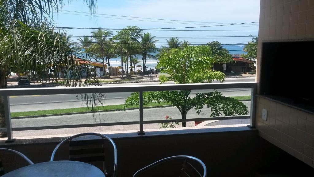 Apartamento de Frente para o Mar Ubatuba Bagian luar foto